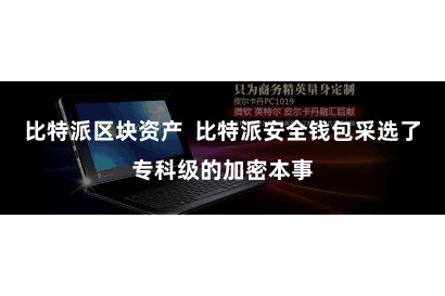 比特派区块资产  比特派安全钱包采选了专科级的加密本事