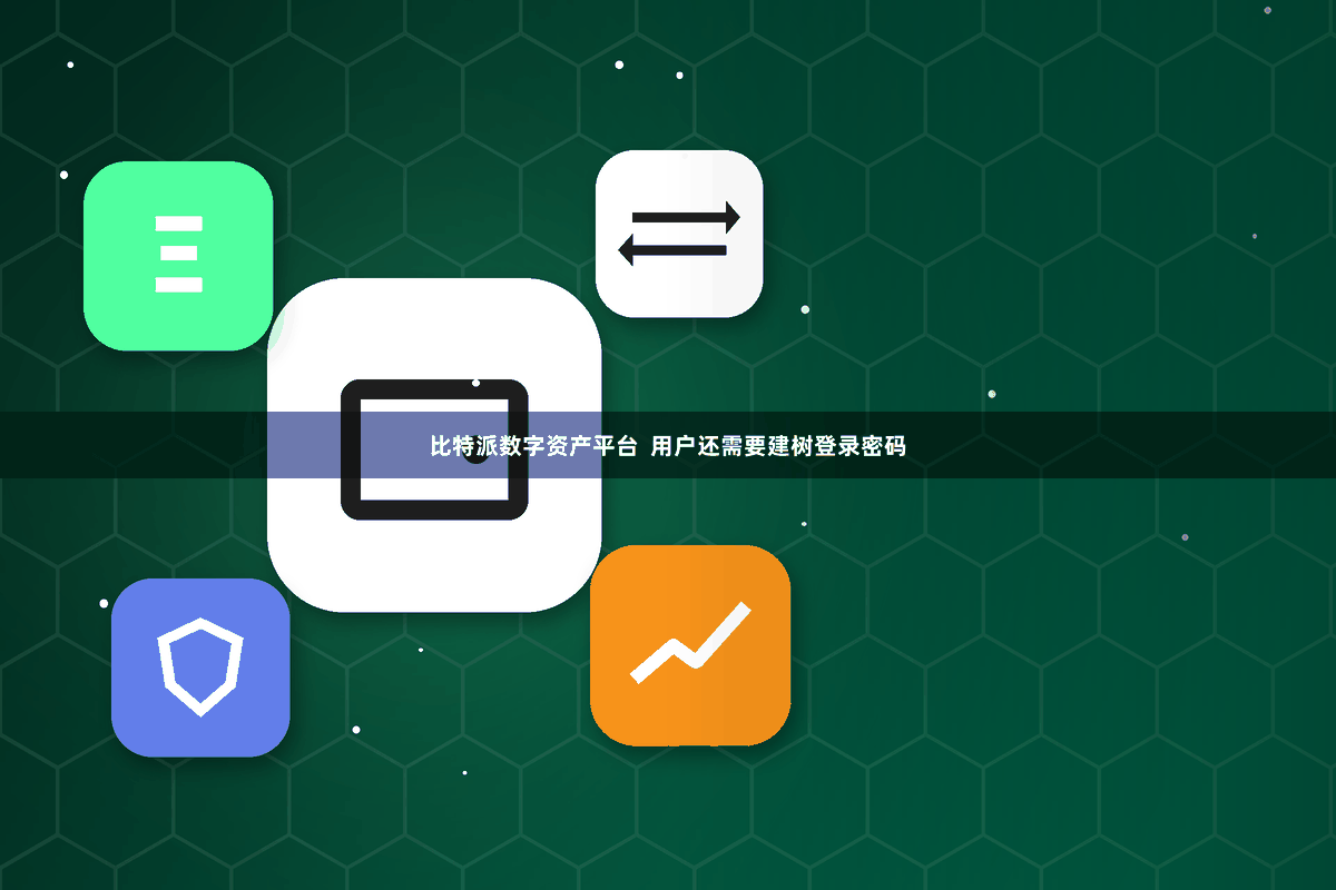比特派数字资产平台  用户还需要建树登录密码
